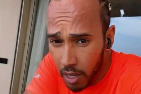 Lewis Hamilton shares training footage as F1 ace admits staying in shape is a ‘real pain in the..