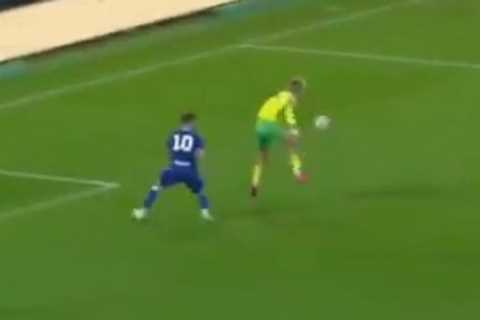 Watch Todd Cantwell’s outrageous bicycle kick assist for Norwich leaving fans stunned