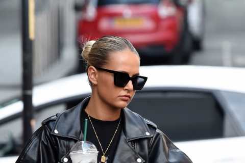 Love Island’s Molly-Mae Hague looks VERY unimpressed as she finds parking ticket slapped on her..