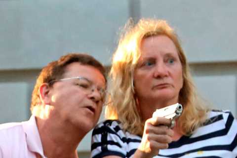 Missouri Governor Pardons St. Louis Couple Who Aimed Guns at Protesters