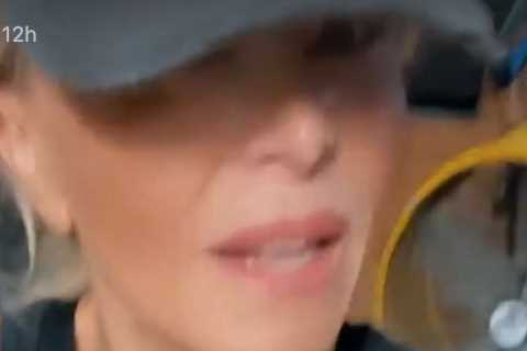 RHOC’s Tamra Judge shows off smaller chest as she hits the gym for first time after breast implant..