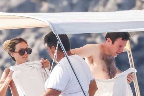 Model apologises after topless yacht pics with Princess Eugenie’s husband Jack Brooksbank and says..