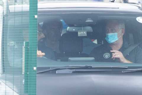 Jack Grealish spotted leaving Man City medical in back of car ahead of Premier League record £100m..