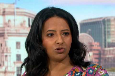 Good Morning Britain’s Ranvir Singh left red-faced after FORGETTING about guest on video call in..