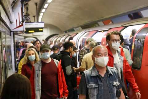 Sadiq Khan demands new law so passengers can be fined for failing to wear masks on London..