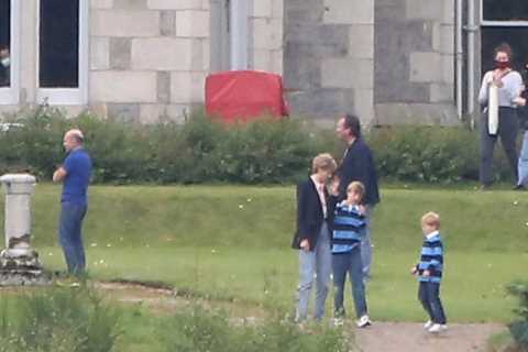 First look at Princess Diana, William and Harry on set of The Crown season 5 sees royals holiday in ..