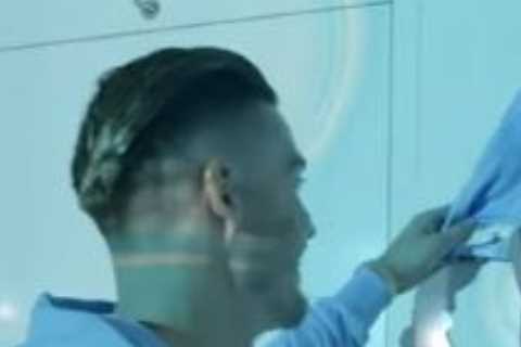 Watch moment Jack Grealish is left stunned as he finds out he will wear No10 shirt for Man City