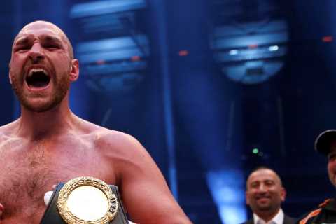 Tyson Fury says he was ‘dying inside’ after winning world titles from Klitschko as he urges mental..
