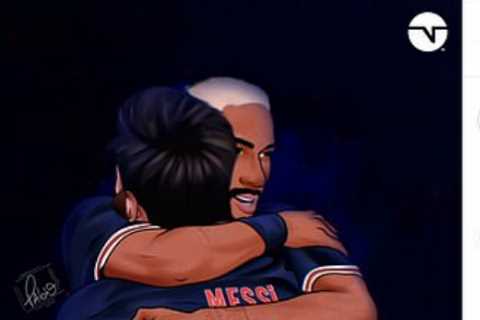 Neymar likes Instagram post showing Lionel Messi in PSG kit after former team-mate’s shock exit..