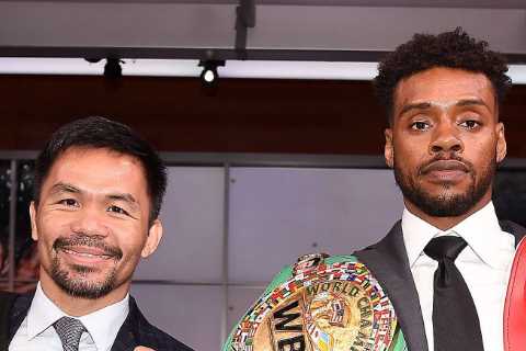 Manny Pacquiao rips Floyd Mayweather over Logan Paul fight and says rival ‘can’t help’ Errol Spence ..
