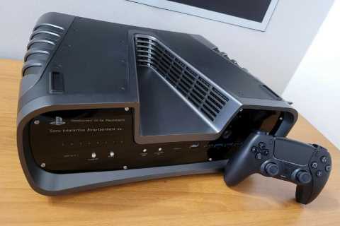 Ultra-rare pre-release PS5 that looks TOTALLY different turns up on eBay for $3,300 – and it’s huge
