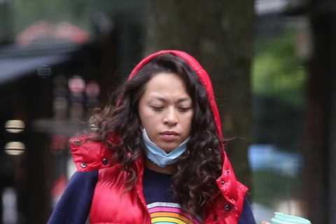 Strictly dancer Katya Jones spotted in her slippers grabbing coffee as star-studded series is..