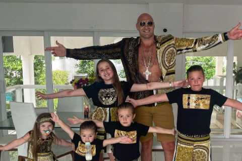 Tyson Fury becomes dad for sixth time as wife Paris gives birth to baby girl Athena