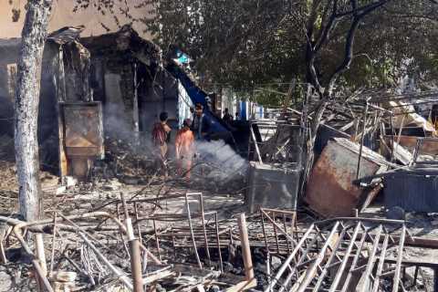 As Taliban Captures Cities, U.S. Says Afghan Forces Must Fend for Themselves