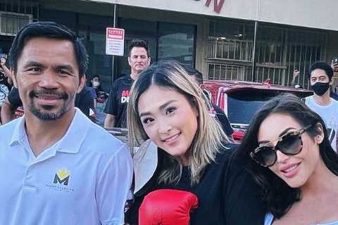 Pornstar Christiana Cinn hails Manny Pacquiao as ‘nicest boxer ever’ after rushing to meet legend..
