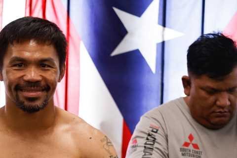 Manny Pacquiao reveals secrets to incredible physique aged 42 which includes boxing icon playing..