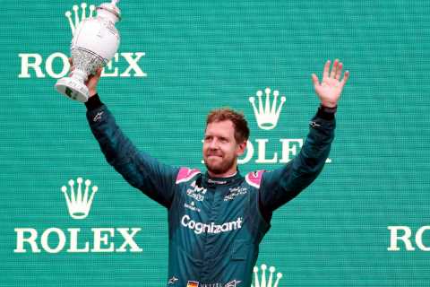 Aston Martin’s appeal over Sebastian Vettel’s Hungarian GP disqualification rejected over fuel..