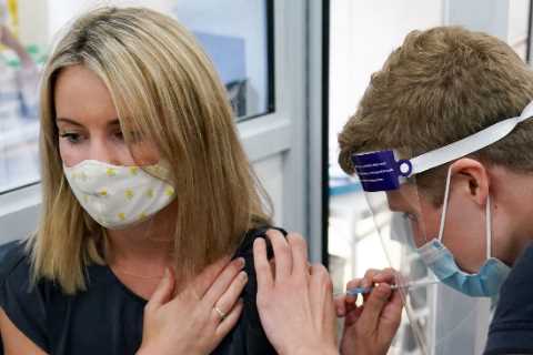 UK Covid deaths rise by 15% in week but vaccine milestone smashed as three-quarters of adults..