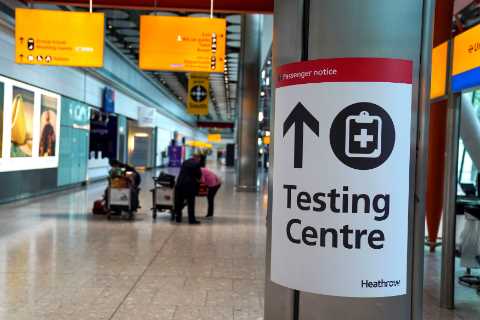 Travel Covid tests should be capped at £40 and axed for those returning from low-risk countries,..