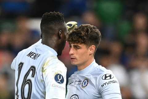 Edouard Mendy proves Chelsea’s togetherness as he leads celebrations after Kepa’s heroics despite..