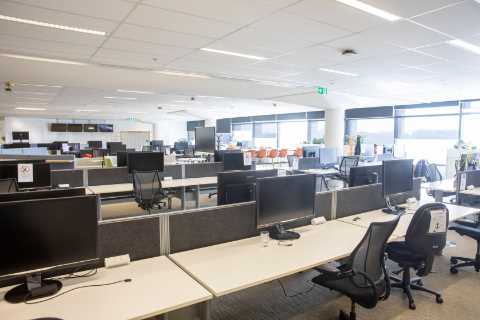 Fewer than one in five people have returned to the office in cities across the UK