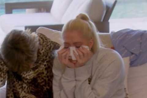 RHOBH’s Erika Jayne storms off camera crying on La Quinta trip as costars learn her ‘involvement in ..