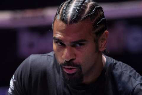 David Haye, 40, fighting Joe Fournier after ‘peacocking with crowd of girls over who’d win on boozy ..