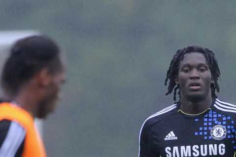 Ashley Cole reveals ‘quiet’ Romelu Lukaku shadowed Didier Drogba in Chelsea training before..