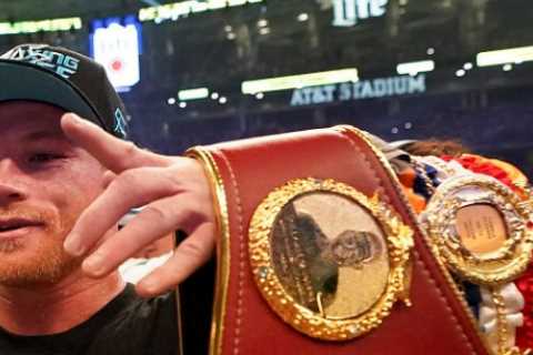 Canelo Alvarez undisputed super-middleweight fight against Caleb Plant back ON and planned for..