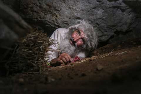 Hermit, 70, leaves tiny cave in Siberia for first time in 20 years to get Covid jab
