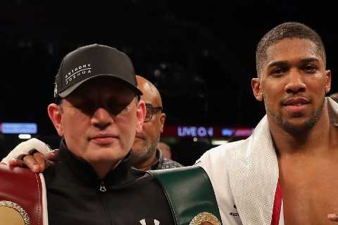 Anthony Joshua’s coach hoping AJ can put on a ‘great performance’ against Usyk as undisputed fight..