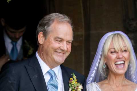 This Morning chef Clodagh McKenna, 46, marries the Queen’s godson at Downton Abbey in front of..