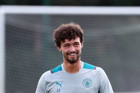 Man City ace Philippe Sandler set for new contract before heading out to Blackburn in loan transfer ..