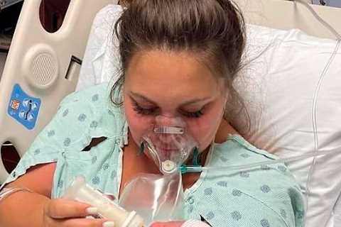 New mom, 30, held her baby girl ‘for just few short minutes’ before dying of Covid shortly giving..
