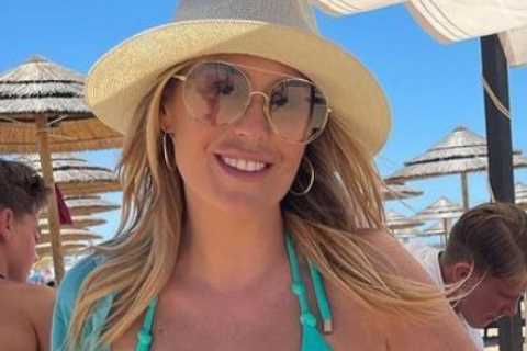 Kate Ferdinand shares rare snaps with her three step-children from idyllic family holiday