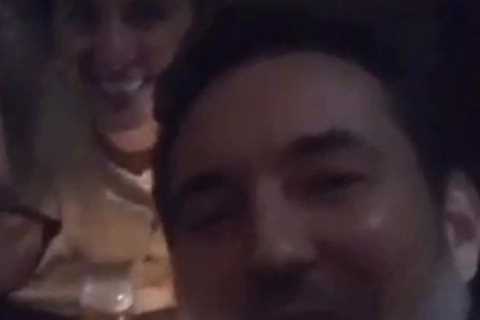 Line of Duty’s Martin Compston, Vicky McClure and Adrian Dunbar enjoy boozy AC-12 reunion