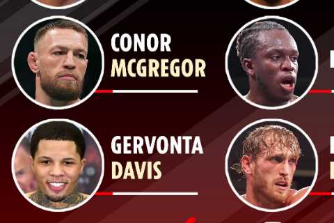 Jake Paul reveals 13-man ‘hit-list’ with Conor McGregor, Tommy Fury and his own brother Logan Paul