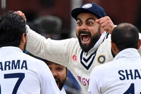 England collapse on fifth day of second Test as India romp into Series lead at Lord’s