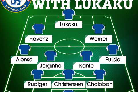 Tuchel hints Chelsea could adopt new formation to fit in Romelu Lukaku with three players moved to..