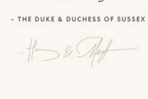 How ‘manipulative’ Meghan’s changing signature shows  she’s become ‘defensive’ &amp; ‘unsociable’,..