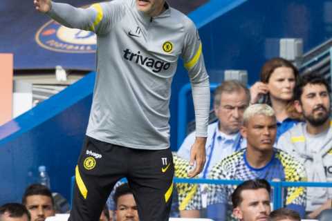 Classy Chelsea boss Tuchel gives Weymouth players inspirational team-talk after 13-0 friendly win