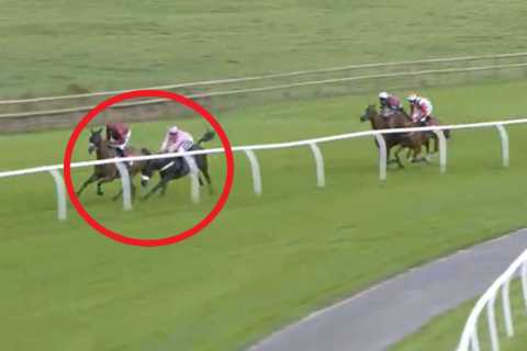 Sky Sports Racing host demands jockey be stripped of win saying six-day ban for incident ‘doesn’t..
