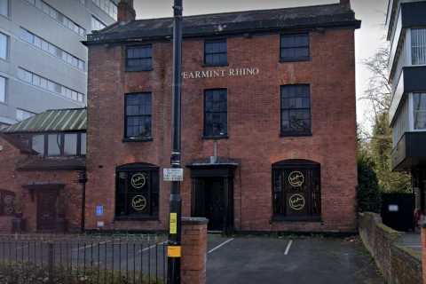 Three stabbed outside Spearmint Rhino strip club in mass brawl involving 12 people