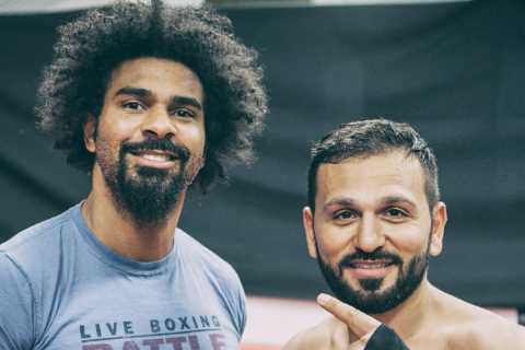 David Haye, 40, admits he ‘wouldn’t be able to resist’ fighting Lennox Lewis, 55, after comeback..