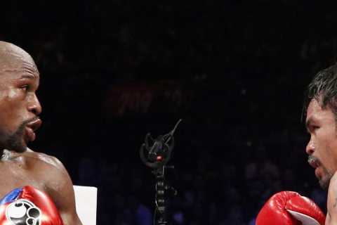 Legend Manny Pacquiao EXCLUDES old rival Floyd Mayweather from his boxing Mount Rushmore as he..
