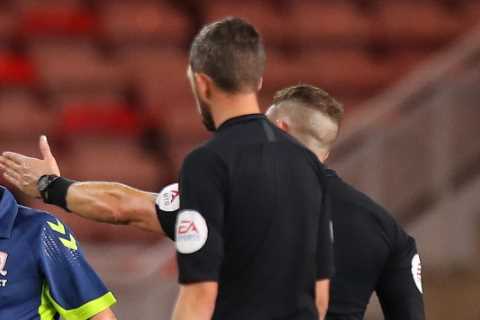 Neil Warnock slammed by Ref Support UK as ’embarrassment to football’ after Middlesbrough bosses..