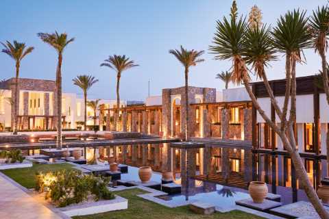 Dominic Raab’s Crete holiday: Inside lavish 5* resort popular with influencers &amp; Instagram stars