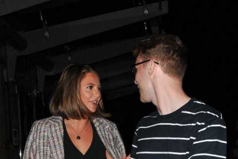 EastEnders’ Jamie Borthwick sparks secret romance rumours as he leaves book launch with mystery..