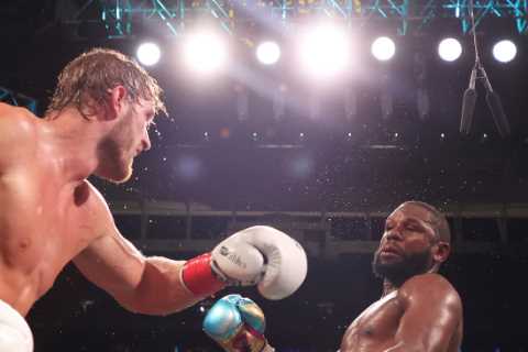 Floyd Mayweather and David Haye’s comebacks called ‘joke’ by Eddie Hearn but promoter says ‘I do..