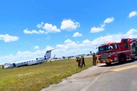 Gervonta Davis miraculously escapes unhurt after private jet crashes during take-off in terrifying..
